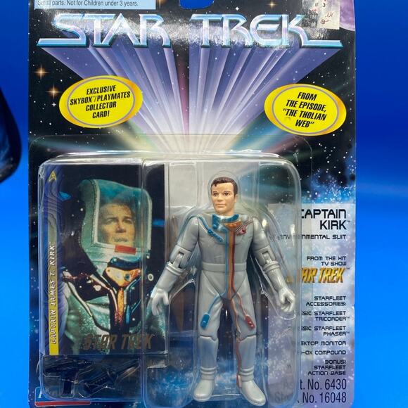 Playmates Star Trek Captain Kirk Environmental Suit Action Figure (G1) - Picture 1 of 8